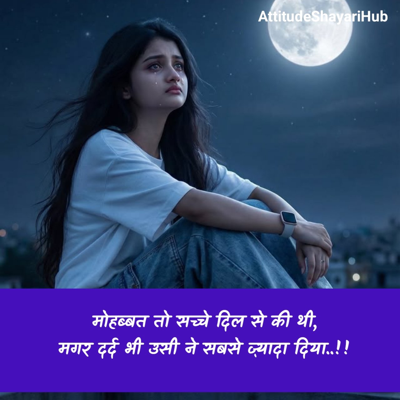 प्यार में दर्द भरी शायरी